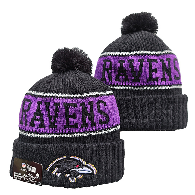 Baltimore Ravens 2025 Knit Hats 008